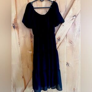 Dex black dress NWT